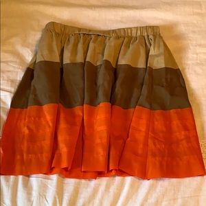 Color Block Skirt